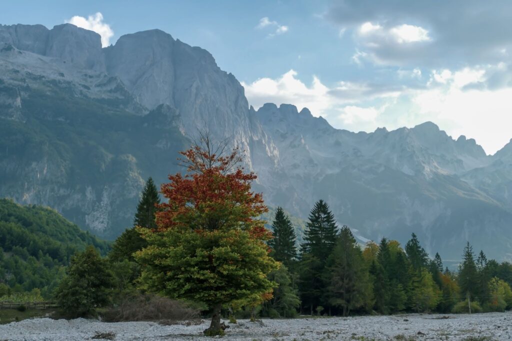 Valbona mountain valley linked to theth albanian alps visit albania